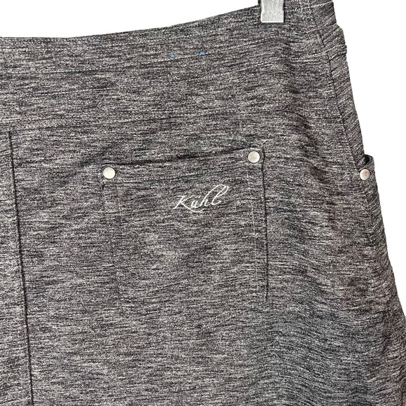 Kuhl Gray Skort Athletic Skirt Grey Size Large - Picture 3 of 8